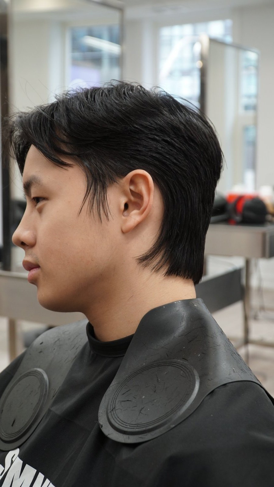 Client's fresh cut after a studio session at fyf North